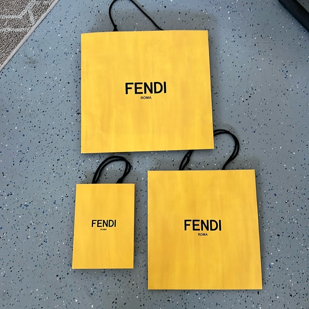 Fendi Shopping Bags (3 Assorted Sizes)